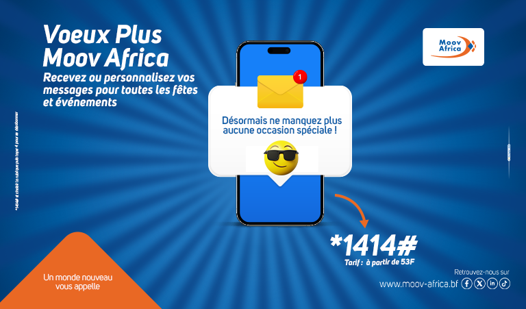 Voeux plus Moov Africa