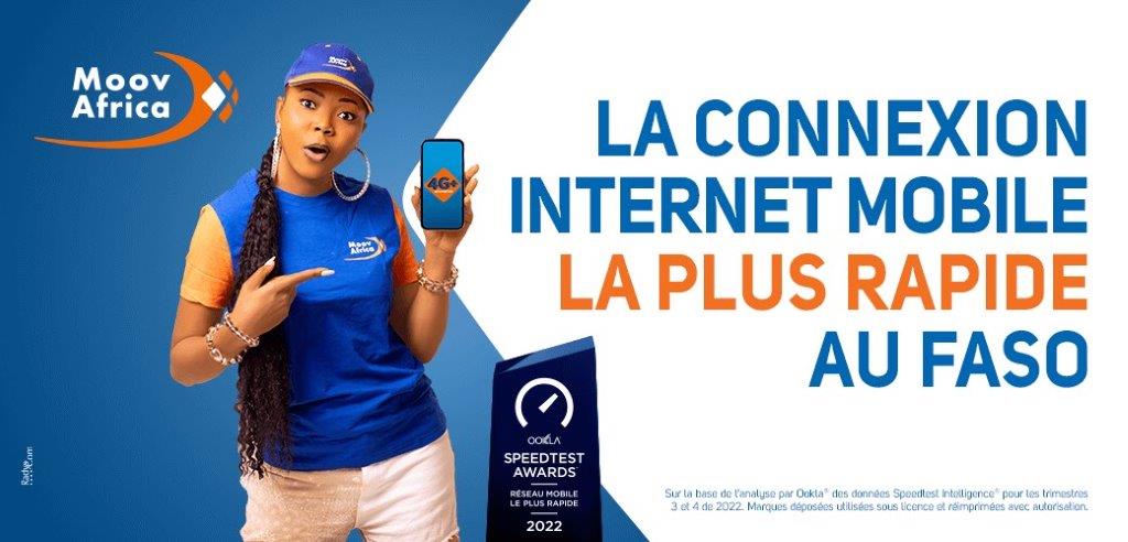 La connexion Internet mobile la plus rapide au Faso